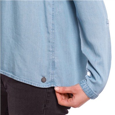 Damen Bluse mit Fixierschlaufen
