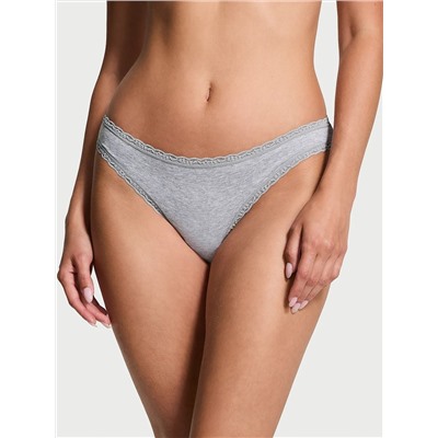 The Lacie Lace-Waist Bikini Panty