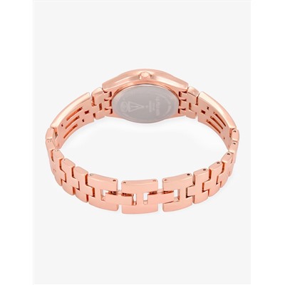 LADIES GOLD ANALOG BRACELET WATCH