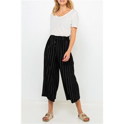 Pantalón amplio Negro