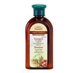 Greenpharmacy Шампунь для сухих волос с арганом и гранатом 350 мл