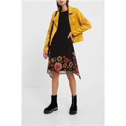 Vestido floral sin mangas