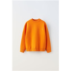 KNIT SWEATSHIRT