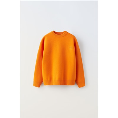KNIT SWEATSHIRT