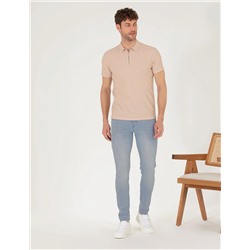 Açık Mavi Slim Fit Jean Pantolon