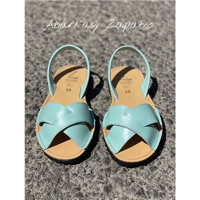 Zapatos Cruzado menta+AB.Z · Pelle · mochila NAPA (630) menta
