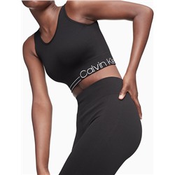 Performance Medium Impact Ribbed Longline Sports Bra
