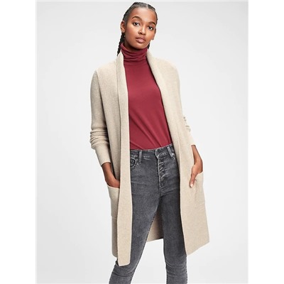 Longline Cardigan Sweater