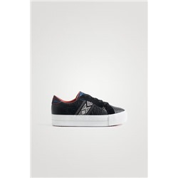 Sneakers suela gruesa étnicas