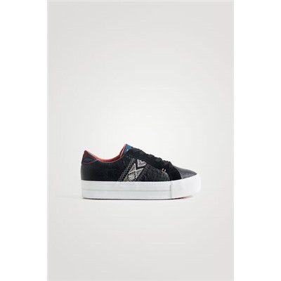Sneakers suela gruesa étnicas
