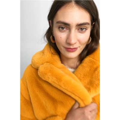 Chaqueta oversize peluche