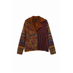 Chaqueta punto boho