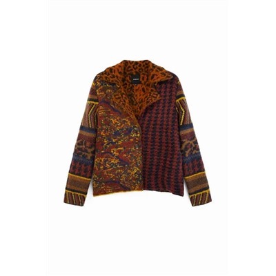 Chaqueta punto boho