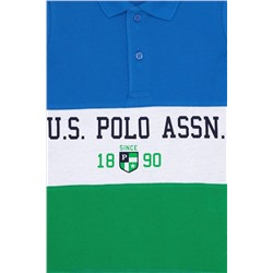 Erkek Çocuk Yeşil Polo Yaka Tişört