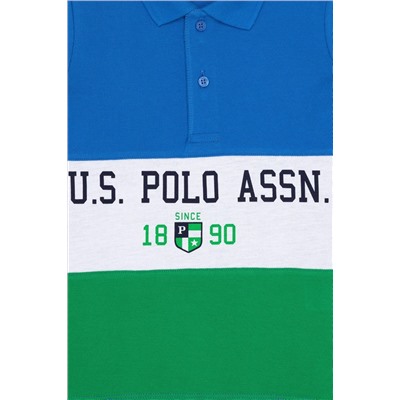 Erkek Çocuk Yeşil Polo Yaka Tişört