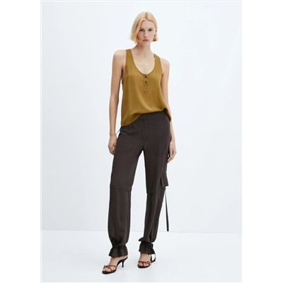Top fluido botones