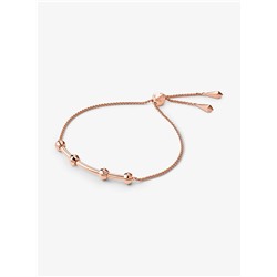 MICHAEL KORS Precious Metal-Plated Sterling Silver Starter Slider Bracelet