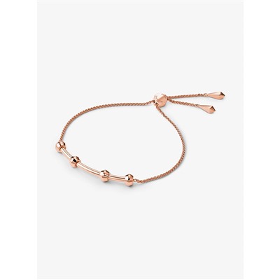 MICHAEL KORS Precious Metal-Plated Sterling Silver Starter Slider Bracelet