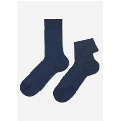Kurze Herrensocken aus elastischer Baumwolle