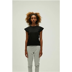 Bad Bear, Mudra T-shirt Siyah Basic Kadın Tişört
