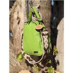 AB.Z · Pelle · mochila NAPA (630) PISTACHO - CINTURON BOLSOS (150)-6 (8) АКЦИЯ