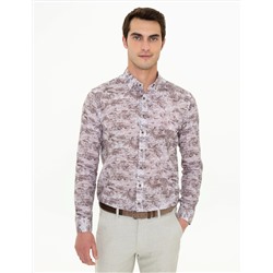 Vizon Slim Fit Uzun Kollu Gömlek