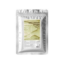 Gold Cocoon & Vitamin Modeling Mask with Jasmine, Альгинатная маска с коконом золотого шелкопряда, витаминами и частицами жасмина