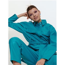Hemdjacke aus Kunstleder
