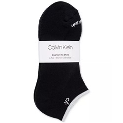 Calvin Klein Women's 6-Pk. Performance Cushion No-Show Socks