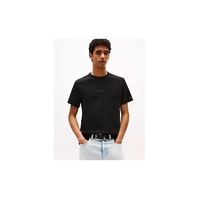 Tommy Jeans Waffle Knit Logo T-Shirt