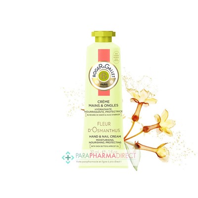 Roger & Gallet Fleur d'Osmanthus Euphorisant Crème Mains et Ongles 30ml