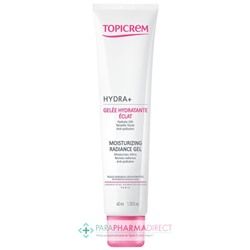Topicrem Hydra+ - Gelée Hydratante Éclat - Peaux Sensibles Déshydratées 40 ml