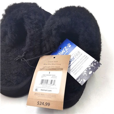 Детские тапочки Bea*r paw из натуральной коровьей замши  (У меня, кстати, такие натуральные угги, заказывала ещё в Америке, качество 🔥, фабрика китайская)