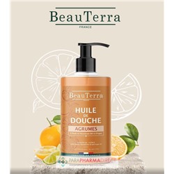 BeauTerra Huile de Douche - Agrumes 750 ml