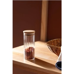 Lunel Optikli Silindir Cam Baharatlık - 360ML