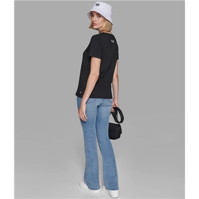 KARL AND CHOUPETTE EMOJI TEE