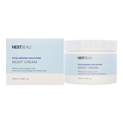 NEXTBEAU Hyaluronic Solution Moist Cream Увлажняющий крем с гиалуроновой кислотой 100мл
