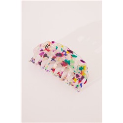 Pinza pelo estampado multicolor