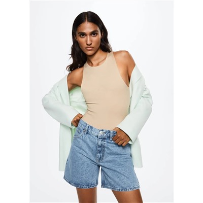 Short vaquero recto -  Mujer | MANGO OUTLET Melilla