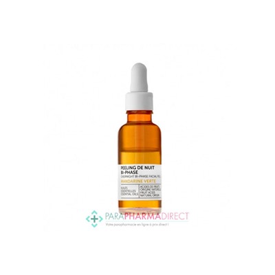 Decléor Mandarine Verte Eclat Peeling Nuit Bi-Phase à l'Acide Glycolique 30ml