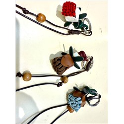 Двойной подвес цветок под mio mio