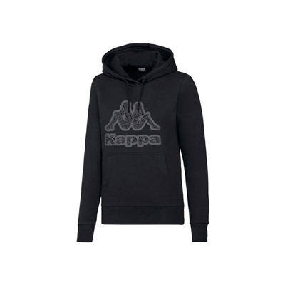 Kappa Damen Sweatpullover Zopica, mit Kängurutascche