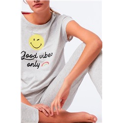 Camiseta Constance Gris claro