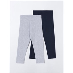 PACK OF 2 PAIRS OF SHORT LEGGINGS
