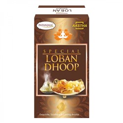 PATANJALI Aastha Special Loban Dhoop Благовоние конусы Лобан 10шт
