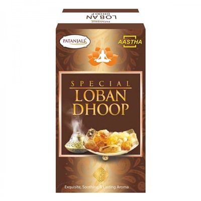 PATANJALI Aastha Special Loban Dhoop Благовоние конусы Лобан 10шт