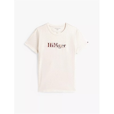 Plaid Hilfiger Logo T-Shirt