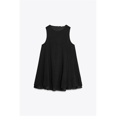 VOLUMINOUS SHORT DRESS