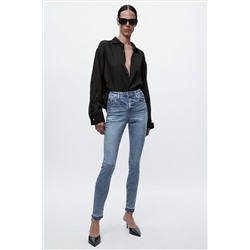 ZW SKINNY MID-RISE JEANS
