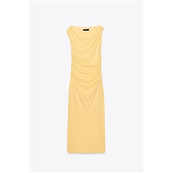 ASYMMETRIC MIDI DRESS